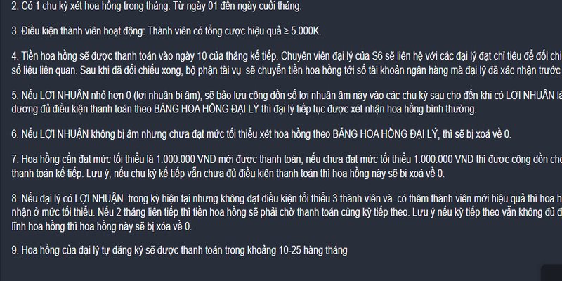 Tân thủ sẽ được cung cấp thông tin về các bước tiếp bắt đầu làm việc của đại lý